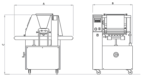 Отсадочно-дозировочная машина для изготовления печенья EuroDrop-TFV, Mimac (Италия)