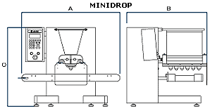 Автомат для производства печенья MiniDrop, Mimac (Италия)